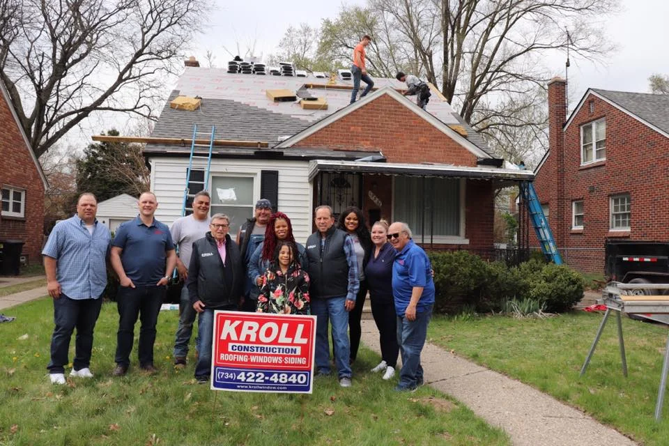 Charity-Donated-Roof-Detroit-Kroll-Construction