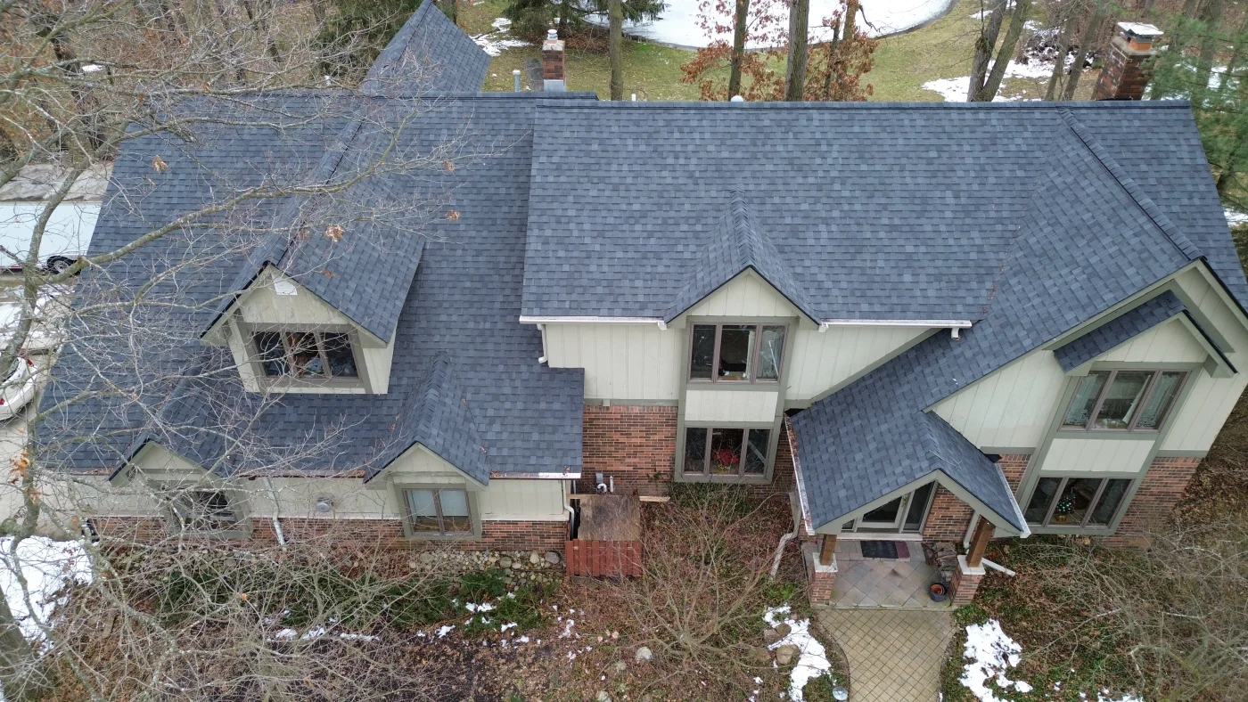 Roof Replacement Commerce Overhead