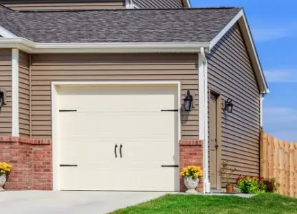 Light Tan Siding On Home