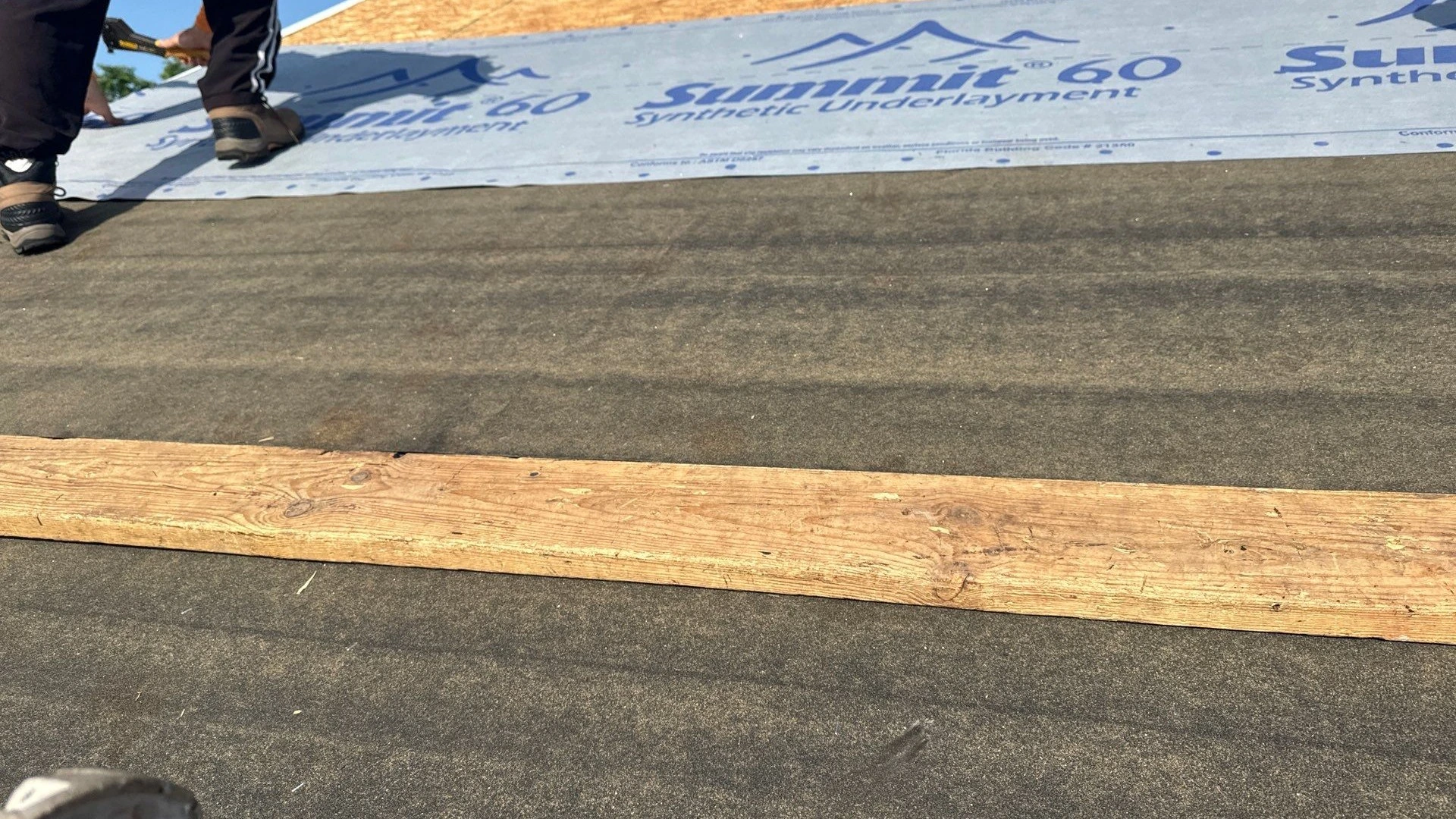 Replacing the roof on the Kroll Construction project in Southeastern Michigan